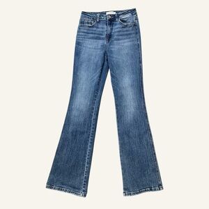Flying Monkey High Rise Boot Cut Jeans Size 27 Medium Wash Full Length